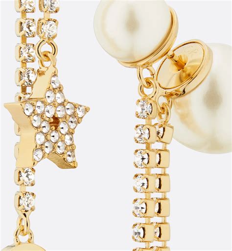 dior oorbellen goud